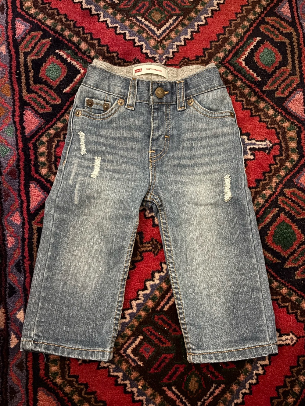 Levi’s infant jeans with elastic waistband 9 months
